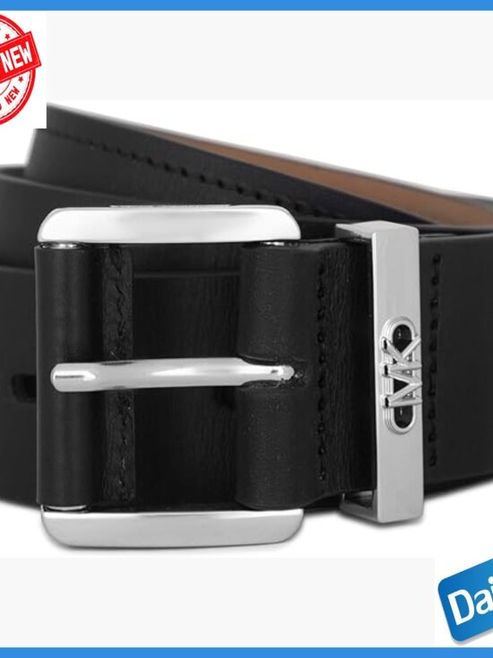 42mm Leather Belt for Women, Adjustable Fit, 1.75 Inch Width, Everyday Wear